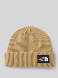 Beanie met labeldetail van The North Face Beige - 40