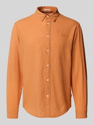 Freizeithemd mit Knopfleiste Modell 'ARNAU' von Pepe Jeans Orange - 37