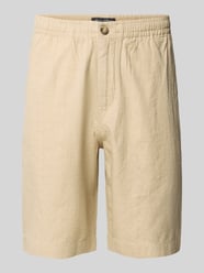 Relaxed Fit Bermudas aus reiner Baumwolle von Marc O'Polo Beige - 39