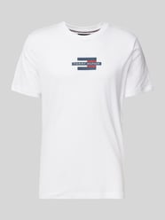 T-shirt o kroju regular fit z czystej bawełny od Tommy Hilfiger - 34