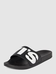 Slides mit Label-Print Modell 'JUNE' von Levi’s® Acc. Schwarz - 30