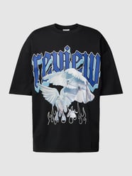 T-Shirt mit Motiv-Print von REVIEW Schwarz - 26