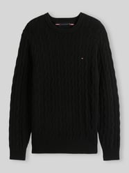 Regular Fit Pullover aus reiner Schafswolle von Tommy Hilfiger - 36