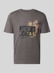 T-Shirt mit Label-Print Modell 'JAXON' von Jack & Jones - 12