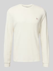 Shirt met lange mouwen en labeldetail van Calvin Klein Jeans - 35