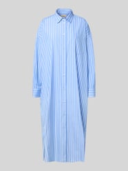 Sukienka koszulowa o lejącym kroju z czystej bawełny model ‘MOLINA’ od Weekend Max Mara - 33