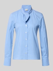 Slim Fit Schluppenbluse mit Knopfleiste von Stefanel - 1