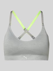 Triangel-bh met logo en gekruiste bandjes van PUMA - 5