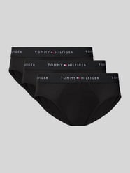 Slip van katoenmix in set van 3 van Tommy Hilfiger - 36
