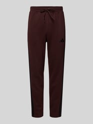 Slim fit sweatpants met viscose, model 'SHAB' van adidas Sportswear - 7