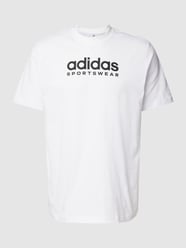 T-Shirt mit Label-Print von ADIDAS SPORTSWEAR Weiß - 33