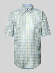 Freizeithemd mit Button-Down-Kragen von Fynch-Hatton Grün - 28