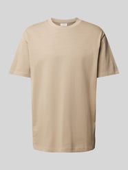 T-Shirt mit Rundhalsausschnitt von Lindbergh Beige - 19