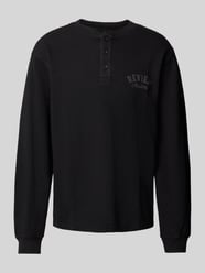 Longsleeve mit Label-Stitching von REVIEW - 17
