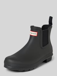 Chelsea boots met labelbadge van Hunter - 37