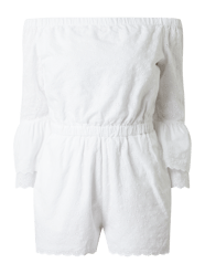 Playsuit im Off Shoulder Look mit Lochspitze von Review - 18