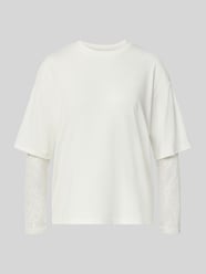 Regular Fit Langarmshirt mit Viskose-Anteil Modell 'TAHLIA' von ONLY - 8