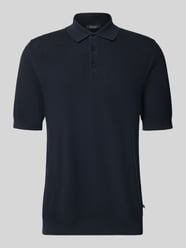 Slim Fit Poloshirt aus Baumwoll-Mix in Strick-Optik von Matinique - 27