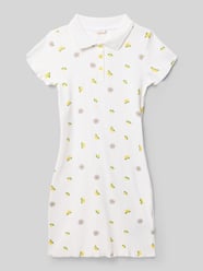 sukienka o kroju slim fit z kołnierzykiem polo od GUESS - 5
