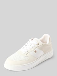 Sneakersy o niskim kroju z obszyciem z naturalnej skóry od Tommy Hilfiger - 30