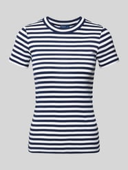 T-Shirt mit Rundhalsausschnitt von Polo Ralph Lauren Blau - 37