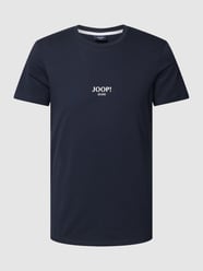 T-Shirt mit Label-Print Modell 'Alexis' von JOOP! Jeans Blau / Türkis - 29