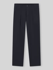Chinosy o kroju straight fit z mieszanki bawełny model 'CHINO_ST_PLEATED_1' od BOSS Orange - 19