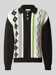 Regular Fit Langarm-Poloshirt Modell 'TULLA' von Edwin - 5
