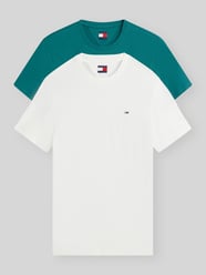 slim fit T-shirts van puur katoen in set van 2 van Tommy Jeans - 25