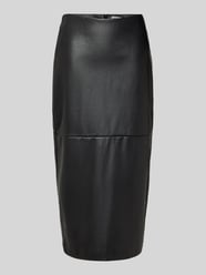 Spódnica midi o kroju slim fit z imitacji skóry model ‘Zoma’ od ICHI - 27