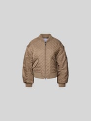 Steppjacke mit Zweiwege-Reißverschluss von Stand Studio Beige - 34