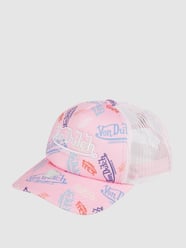 Czapka z daszkiem z logo model ‘Atlanta’
 od Von Dutch Różowy - 12