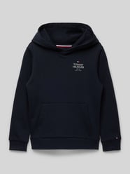 Hoodie met labelprint van Tommy Hilfiger Kids - 42