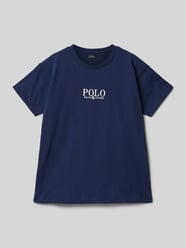 T-shirt met labelstitching van Polo Ralph Lauren Kids - 6