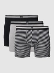 Trunks in unifarbenem Design im 3er-Pack von bugatti Grau - 9