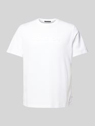 T-Shirt mit Label-Print von Michael Kors Weiß - 6