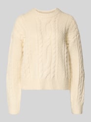 Sweter z dzianiny ze ściegiem warkoczowym model ‘INES’ od Levi's® - 2