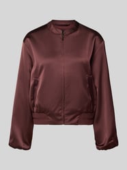 Blouson met ritssluiting, model 'Jupita' van OPUS Bordeaux - 5