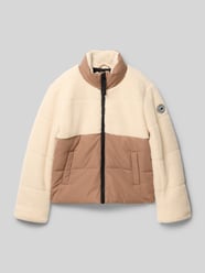 Regular Fit Teddyjacke mit Logo-Applikation Modell 'Cordor' von Cars Jeans - 19
