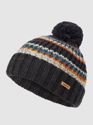 Muts met streepmotief, model 'Goser' van Barts Blauw / turquoise - 42