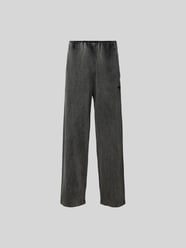Stoffhose mit Label-Stitching von Diesel - 11