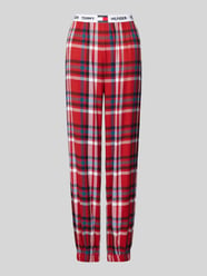 Pyjama-Hose mit elastischem Bund von TOMMY HILFIGER Rot - 1