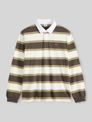 Relaxed Fit Poloshirt aus reiner Baumwolle Modell 'RUGBY BRANCO' von Levi's® - 6