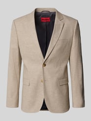 Regular Fit Anzugsakko mit Leinen-Anteil Modell 'ARTI' von HUGO Beige - 29