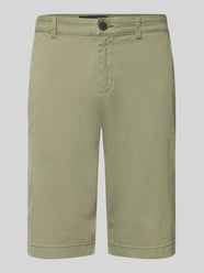 Bermudy o kroju regular fit z mieszanki bawełny i elastanu od Tom Tailor Denim - 11