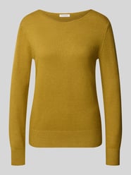 Regular Fit Strickpullover aus Viskose-Mix mit U-Boot-Ausschnitt von Christian Berg Woman - 3