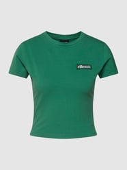 Cropped T-Shirt mit Label-Patch Modell 'Chelu' von Ellesse Grün - 42