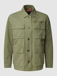 Hemdjacke mit Pattentaschen von Marc O'Polo Grün - 14