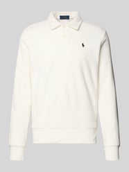 Sweter z polaru z wyhaftowanym logo model ‘MAGIC POLY FLEECE’ od Polo Ralph Lauren - 11