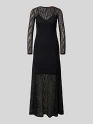 Schmales Spitzenkleid mit Unterkleid Modell 'NULIETTA' von HUGO - 40
